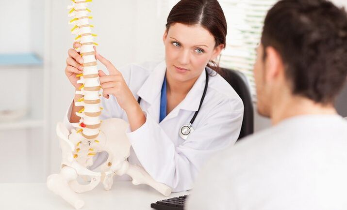 Om een ​​behandeling voor cervicale osteochondrose voor te schrijven, moet u een arts raadplegen