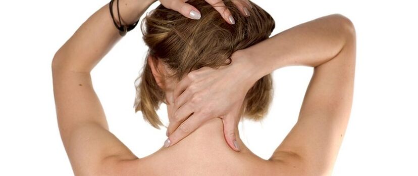 Zelfmassage van de cervicale wervelkolom voor osteochondrose